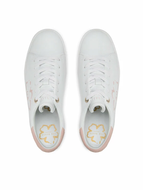 Ολοκαίνουργιο ⭐ Ted Baker Γυναίκες Κοντά Αθλητικά Αθλητικά Tarliah 257318 Λευκό 🧨 7 Ολοκαίνουργιο ⭐ Ted Baker Γυναίκες Κοντά Αθλητικά Αθλητικά Tarliah 257318 Λευκό 🧨 - Image 5