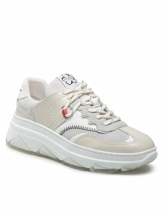 Καλύτερη πώληση ⭐ Ted Baker Γυναίκες Κοντά Αθλητικά Αθλητικά Sabby 263622 Λευκό Μπεζ 😉 3 Καλύτερη πώληση ⭐ Ted Baker Γυναίκες Κοντά Αθλητικά Αθλητικά Sabby 263622 Λευκό Μπεζ 😉